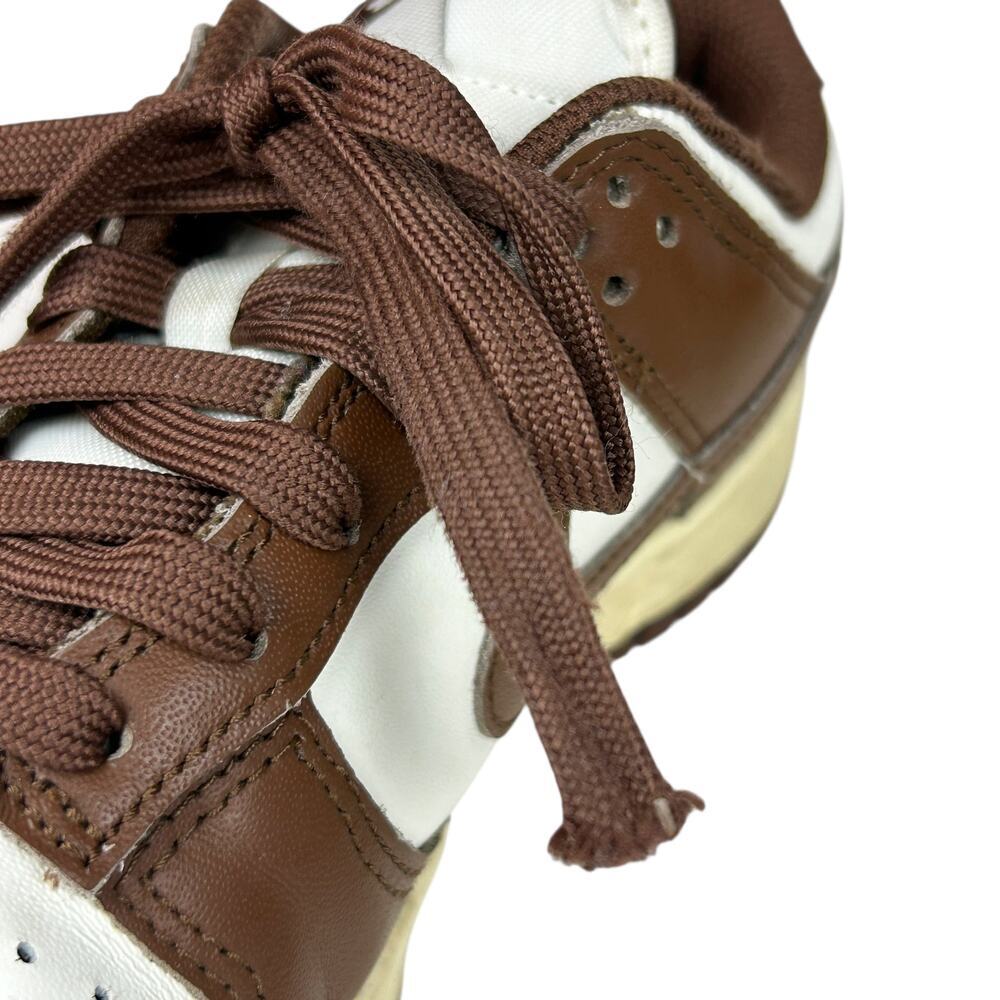 Nike Brown White Low 90s Dunk 6.5 - Picture 3 of 8